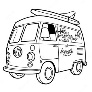 Bojanka Scooby Doo U Tajanstvenoj Masini Бојанке