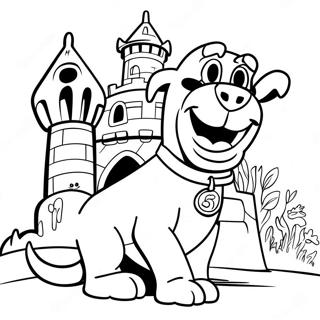 Bojanka Scooby Doo U Ukletom Zamku Бојанке
