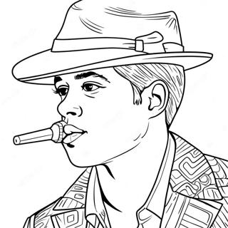 Bojanka Sa Brunom Marsom U Stilizovanoj Odeci 132696-65162