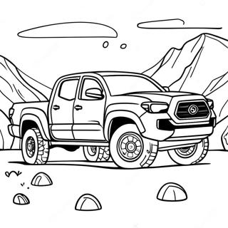 Bojanka Sa Toyotom Tacoma Na Avanturi 132746-65196