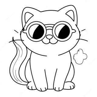 Slatki Bananin Macak Sa Naocarima Za Bojanku 133106-65469