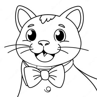 Srecni Bananin Macak Sa Leptir Masnom Za Bojanku 133108-65479