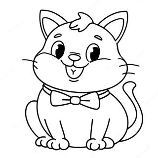 Srecni Bananin Macak Sa Leptir Masnom Za Bojanku 133108-65480