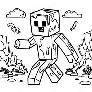 Minecraft Zombi Na Bojanci 133260-65583