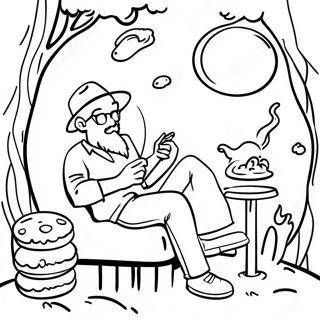 Opustena Stoner Scena Bojanka 133467-65755