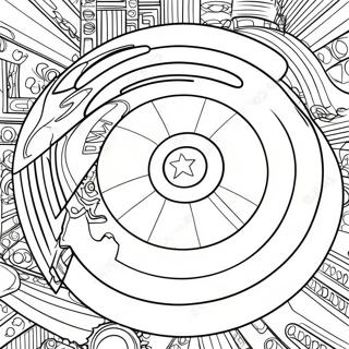 Bojanka Stit Kapetana Amerike 134139 66273