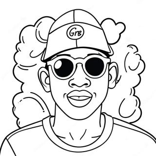 Bojanka Sa Tajlerom Kreatorom U Svetlim Naocarima 134752-66751