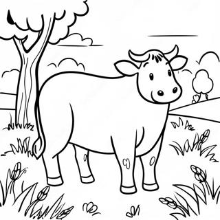 Srecna Krava Na Pasi Bojanka 13517-2953