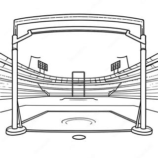 Bojanka Fudbalskog Terena Sa Golovima 135418-67276