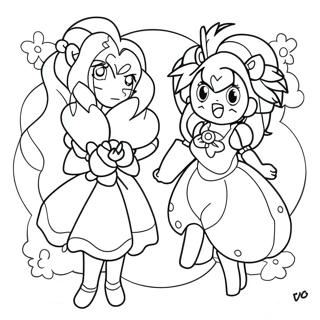 Bojanka Scene Transformacije Precure 136209 67892