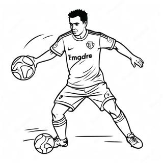 Xavi Dribla Loptu Bojanka 136284-67948