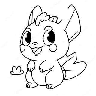 Chibi Pokemon Бојанке