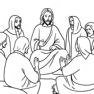 Isus Poducava Ucenike Bojanka 136902-68575