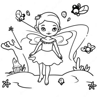 Uzasna Tamna Vila Sa Senovitim Stvorenjima Bojanka 137108 68741