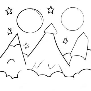 Bojanka Mesecnog Nocnog Neba 137414 68978