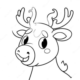 Srecni Irvas Sa Deda Mraz Sesirom Bojanka 138544-69867