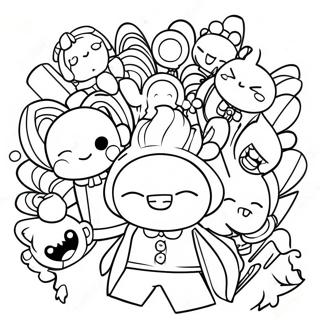 Danganronpa Likovi U Akciji Bojanka 138568-69877