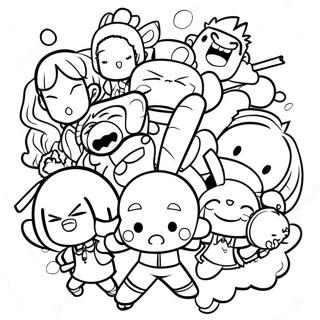 Danganronpa Likovi U Akciji Bojanka 138568-69878