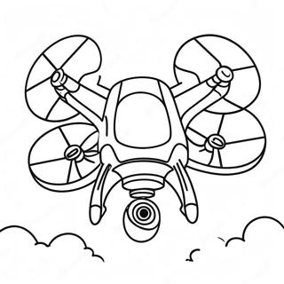 Sareni Dron Sa Propelerima Bojanka 138670 69960