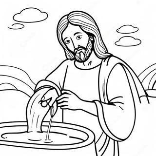 Isus Pretvara Vodu U Vino Bojanka 138748-70026