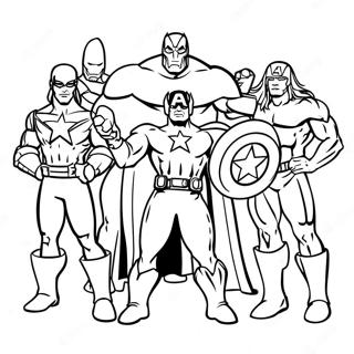 Avengers U Praznicnim Kostimima Bojanka 139463-70577