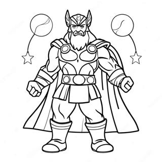 Thor Sa Bozicnim Svetlima Bojanka 139465-70586