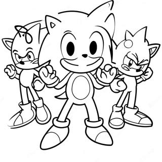 Sencni Sonic Sa Prijateljima Bojanka 14057-3078