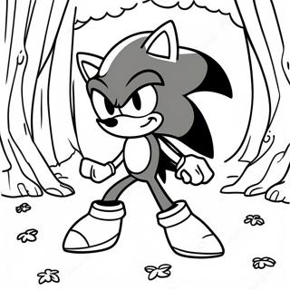 Sencni Sonic U Tamnoj Sumi Bojanka 14058-3083