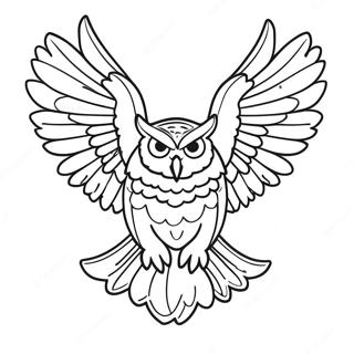 Bojanka Velicanstvena Sova U Letu 14709 3222