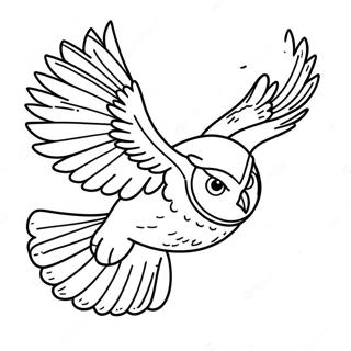 Bojanka Velicanstvena Sova U Letu 14709 3223