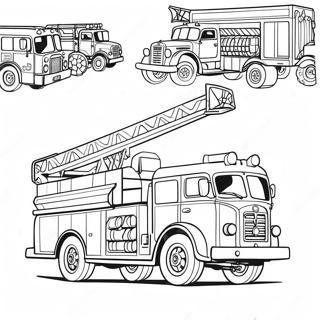 Vintage Vatrogasno Vozilo Bojanka 14992-3282