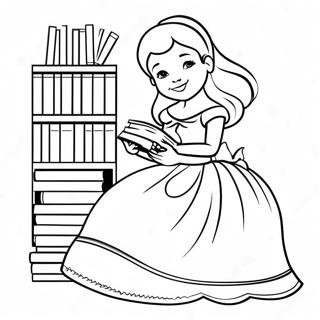 Bojanka Sa Kraljevskom Belle Sa Knjigama 1548-1274