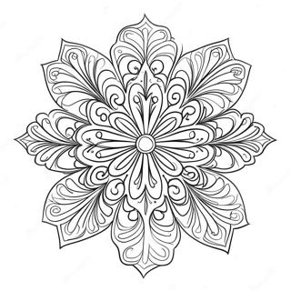 Veliki Dizajn Snezne Pahuljice Za Bojanje 16165-3531