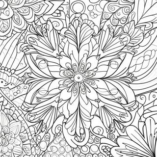 Luksuzni Uzorak Snezne Pahuljice Za Bojanje 16167 3540