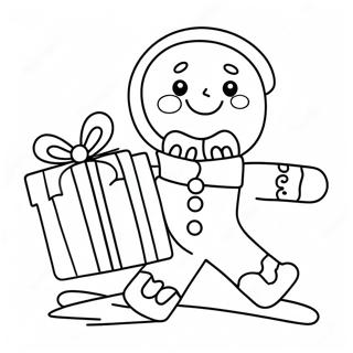 Medenjak Drzi Poklon Bojanka 18355-4017