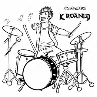 Bubnjar U Rok Bendu Bojanka 18438-4039