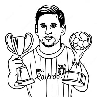 Lionel Messi Sa Trofejom Bojanka 18718-4090