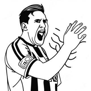 Lionel Messi U Akciji Bojanka 18719-4096