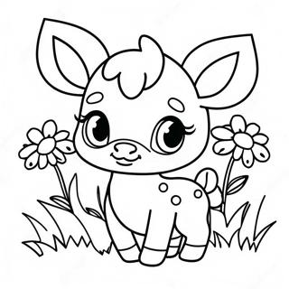 Slatka Jarebica Sa Cvecem Bojanka 18900 4128