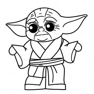 Lego Ratovi Zvezda Joda Bojanka 20461-4480