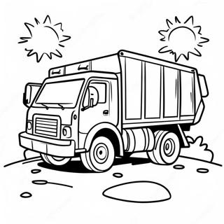 Kamion Za Smece Na Suncan Dan Bojanka 21109-4620