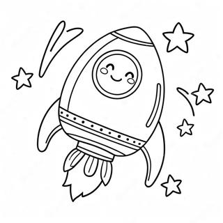 Slatka Raketa Sa Nasmejanim Licem Bojanka 21195-4629