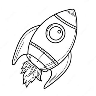 Raketa Sa Sarenim Plamenovima Bojanka 21196-4633