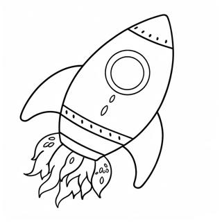 Raketa Sa Sarenim Plamenovima Bojanka 21196-4634