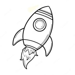 Raketa Sa Sarenim Plamenovima Bojanka 21196-4635