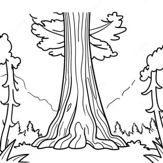 Visoko Sekvoje Bojanka 21779 4754