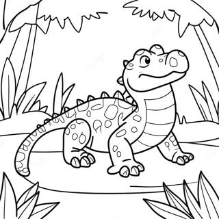 Realisticni Krokodil U Dzungli 21970-4794