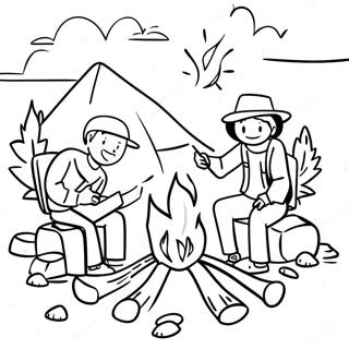 Avanturisticka Scena Kampovanja Bojanka 22051 4808