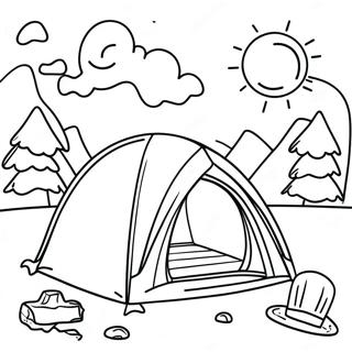 Zvezdasta Noc Na Kampovanju Bojanka 22053 4815