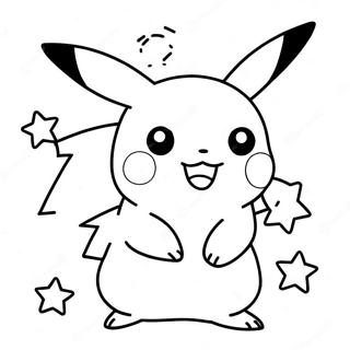 Pikachu Sa Sjajnim Zvezdama Bojanka 2261 1293